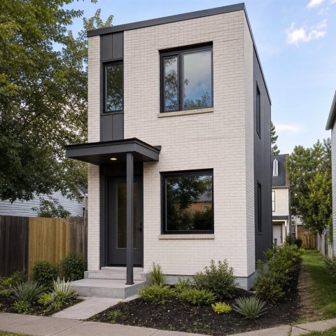 $76,625 Essential Urban Infill Compact Home: 573-Sq.-Ft. One-Bedroom Plan
