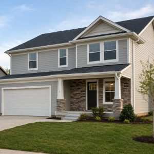 $385,000 Flexible Traditional Two-Story Family Home: 2,030-Sq.-Ft. Four-Bedroom Plan