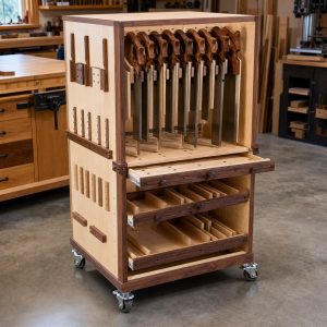 Handsaw Till With Adjustable Dividers