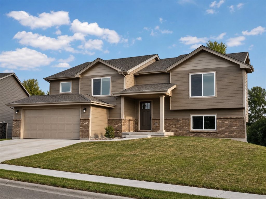 $387,500 Flexible Split-Level Family Home: 2,040-Sq.-Ft. Four-Bedroom Plan