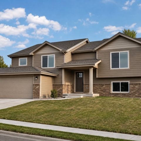 $387,500 Flexible Split-Level Family Home: 2,040-Sq.-Ft. Four-Bedroom Plan