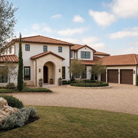 $780,000 Estate Mediterranean-Inspired Custom Villa: 3,600-Sq.-Ft. Five-Bedroom Custom Plan