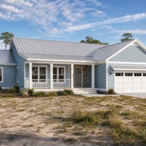 $392,500 Flexible Coastal Family Cottage: 2,060-Sq.-Ft. Four-Bedroom Plan