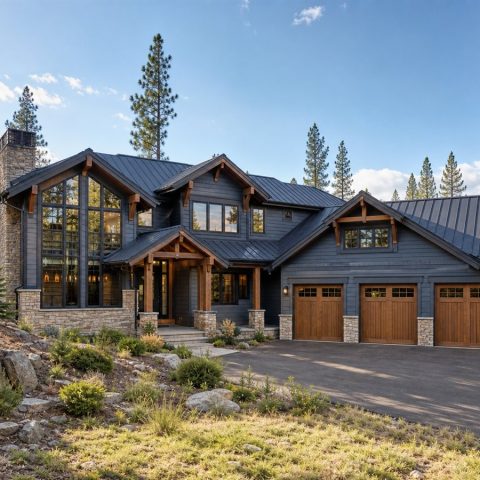 $785,000 Estate Mountain-Modern Custom Home: 3,620-Sq.-Ft. Five-Bedroom Custom Plan