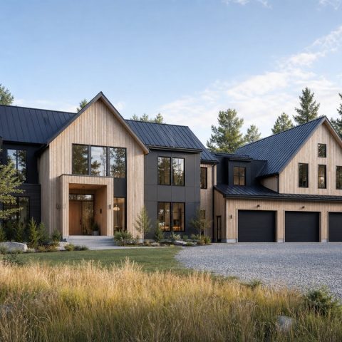 $790,000 Estate Scandinavian-Inspired Luxury Home: 3,640-Sq.-Ft. Five-Bedroom Custom Plan