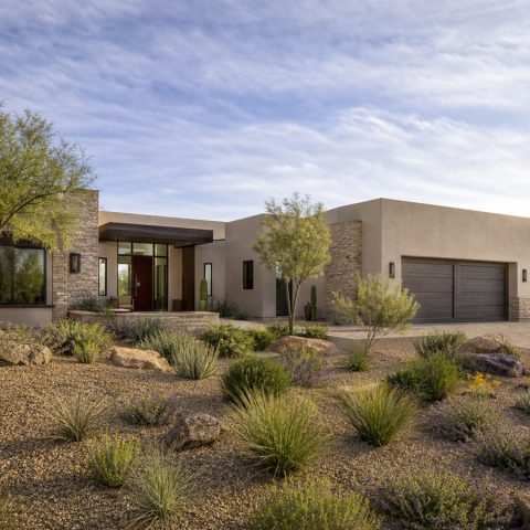 $795,000 Estate Desert-Modern Courtyard Home: 3,660-Sq.-Ft. Five-Bedroom Custom Plan