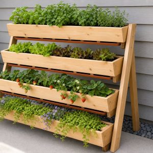 Vertical Garden Planter Plans for a Small Patio