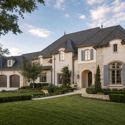 $805,000 Estate French-Country Custom Home: 3,700-Sq.-Ft. Five-Bedroom Custom Plan
