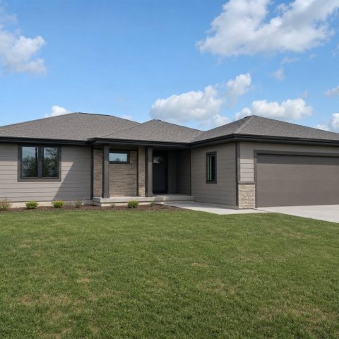 $405,000 Flexible Prairie-Inspired Family Home: 2,110-Sq.-Ft. Four-Bedroom Plan