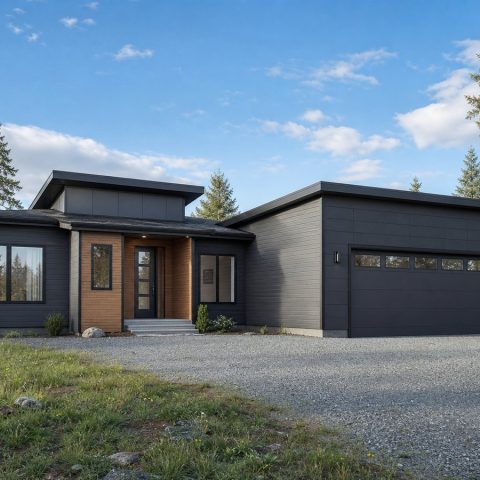 $407,500 Flexible Contemporary Family Home: 2,120-Sq.-Ft. Four-Bedroom Plan