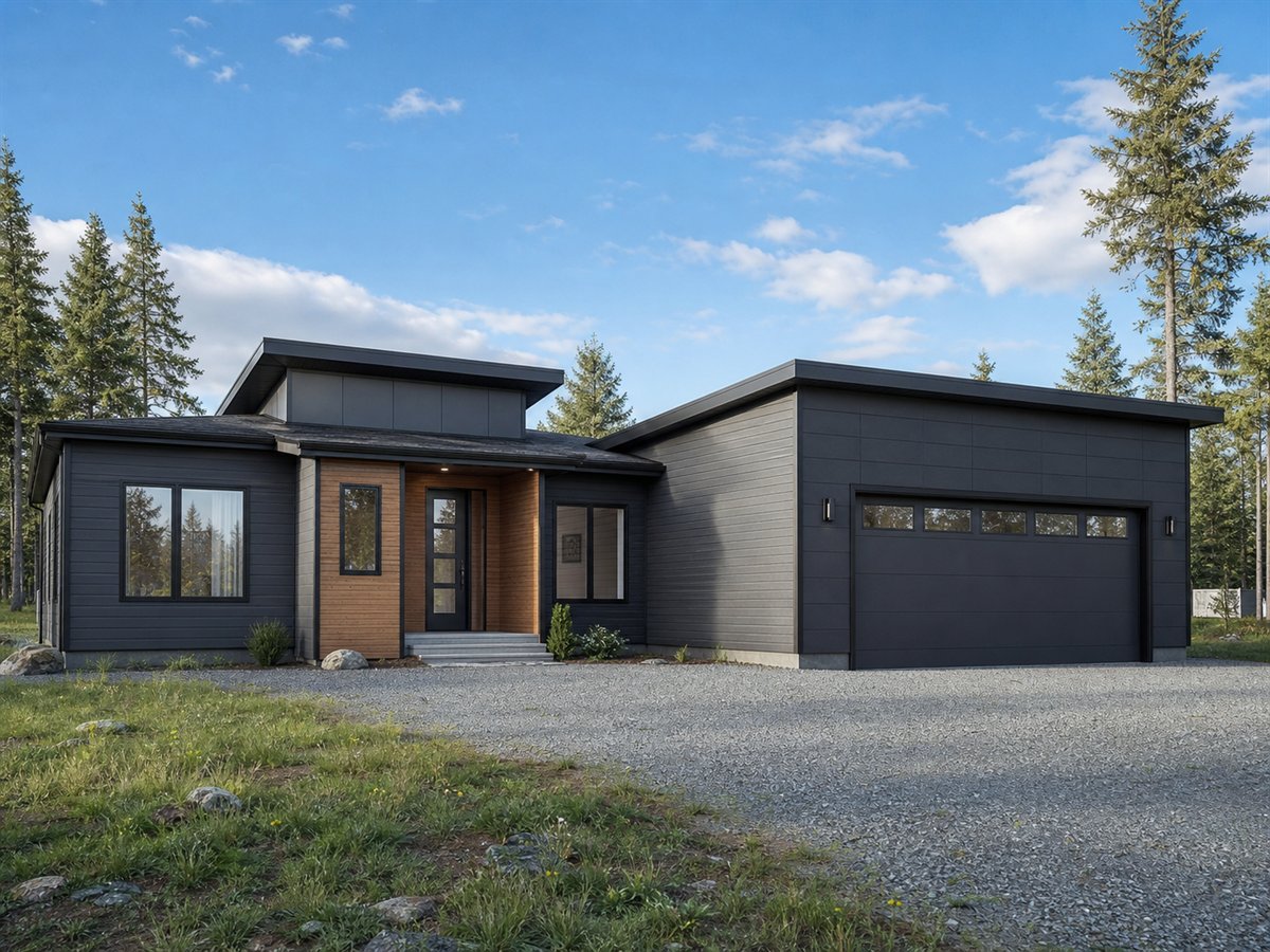 Clearview Contemporary 2120, a conceptual 2120-square-foot contemporary family home with a $407,500 construction target