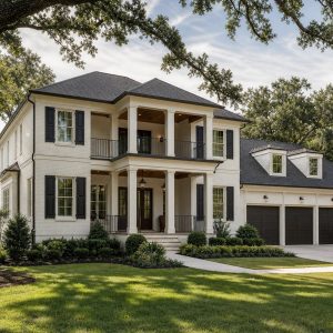 $820,000 Estate Southern-Inspired Custom Home: 3,760-Sq.-Ft. Five-Bedroom Custom Plan