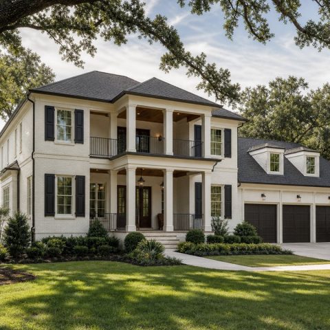 $820,000 Estate Southern-Inspired Custom Home: 3,760-Sq.-Ft. Five-Bedroom Custom Plan