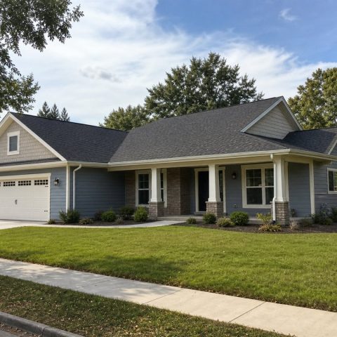 $415,000 Flexible Large Family Bungalow: 2,150-Sq.-Ft. Four-Bedroom Plan