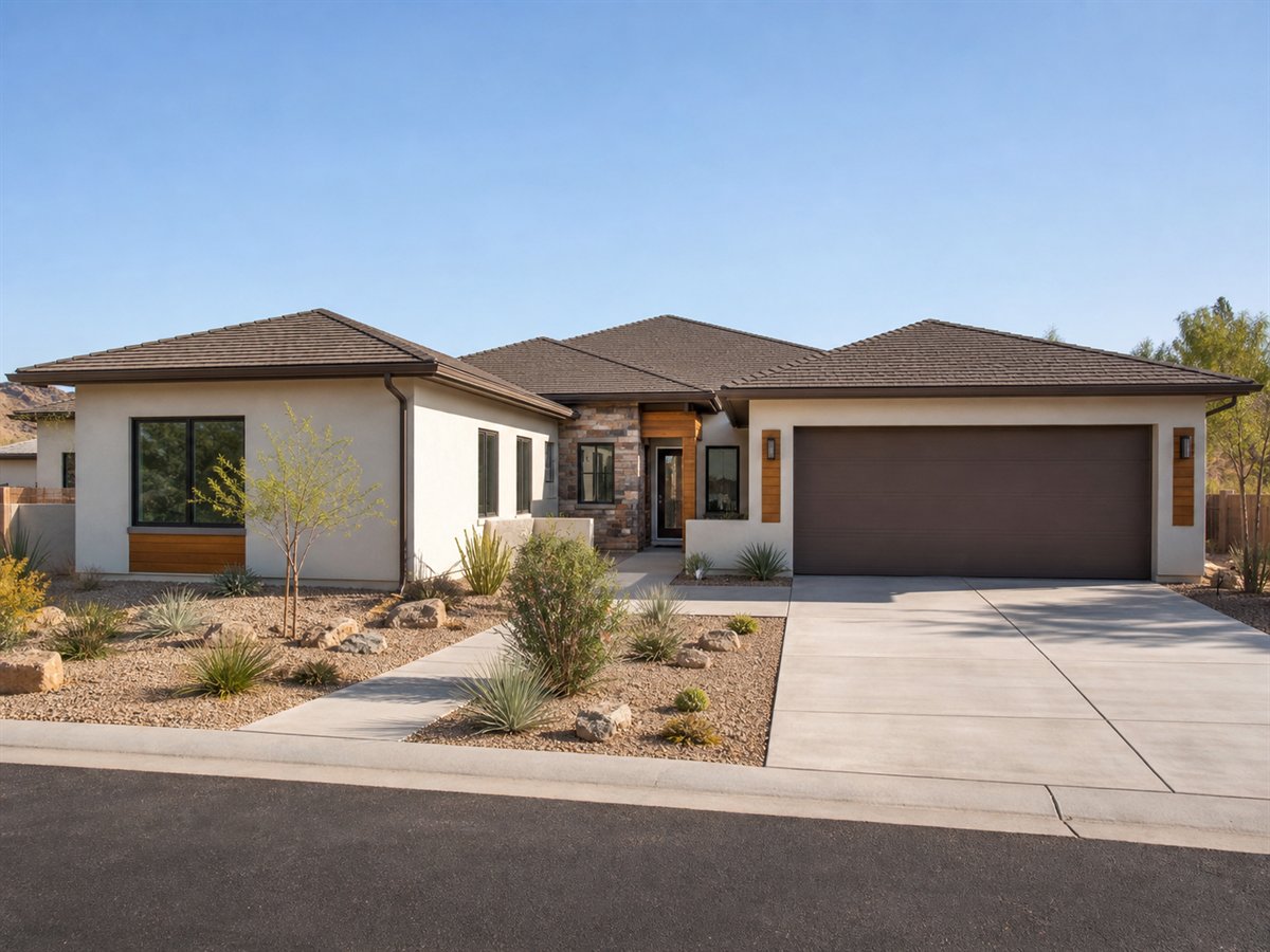 Juniper Court 2170, a conceptual 2170-square-foot compact courtyard family home with a $420,000 construction target