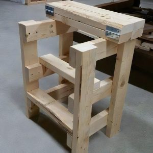 Build a Compact Mobile Workbench Frame