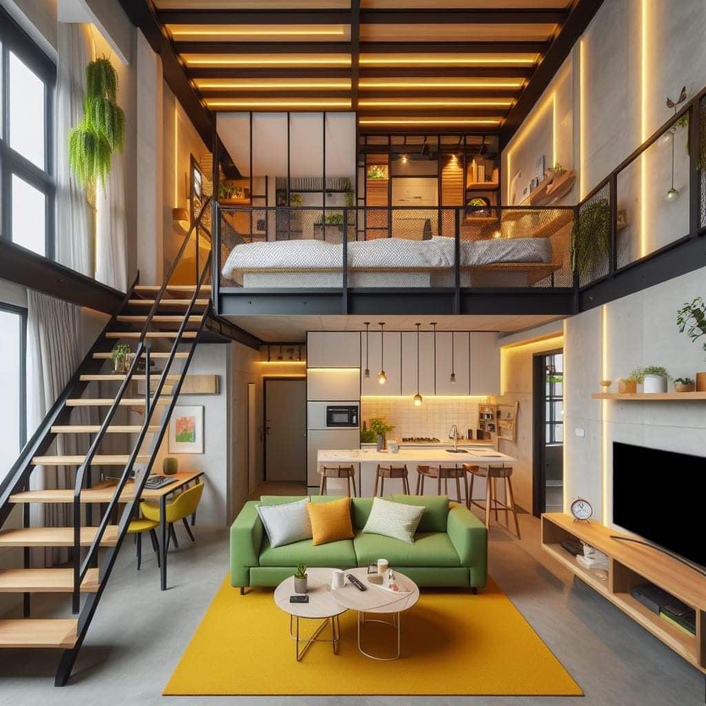 Tiny House Loft Privacy Ideas