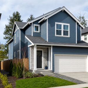 $425,000 Flexible Narrow-Lot Two-Story Family Home: 2,190-Sq.-Ft. Four-Bedroom Plan