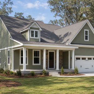$427,500 Flexible Southern-Inspired Family Home: 2,200-Sq.-Ft. Four-Bedroom Plan