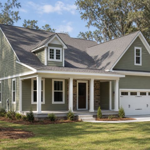 $427,500 Flexible Southern-Inspired Family Home: 2,200-Sq.-Ft. Four-Bedroom Plan