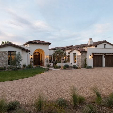 $860,000 Estate Courtyard Hacienda Custom Home: 3,920-Sq.-Ft. Five-Bedroom Custom Plan