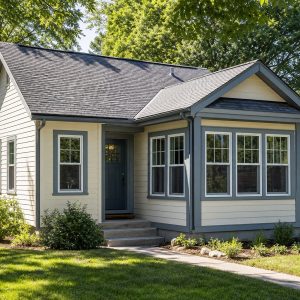 $96,625 Essential Sunroom Small Cottage: 658-Sq.-Ft. One-Bedroom Plan