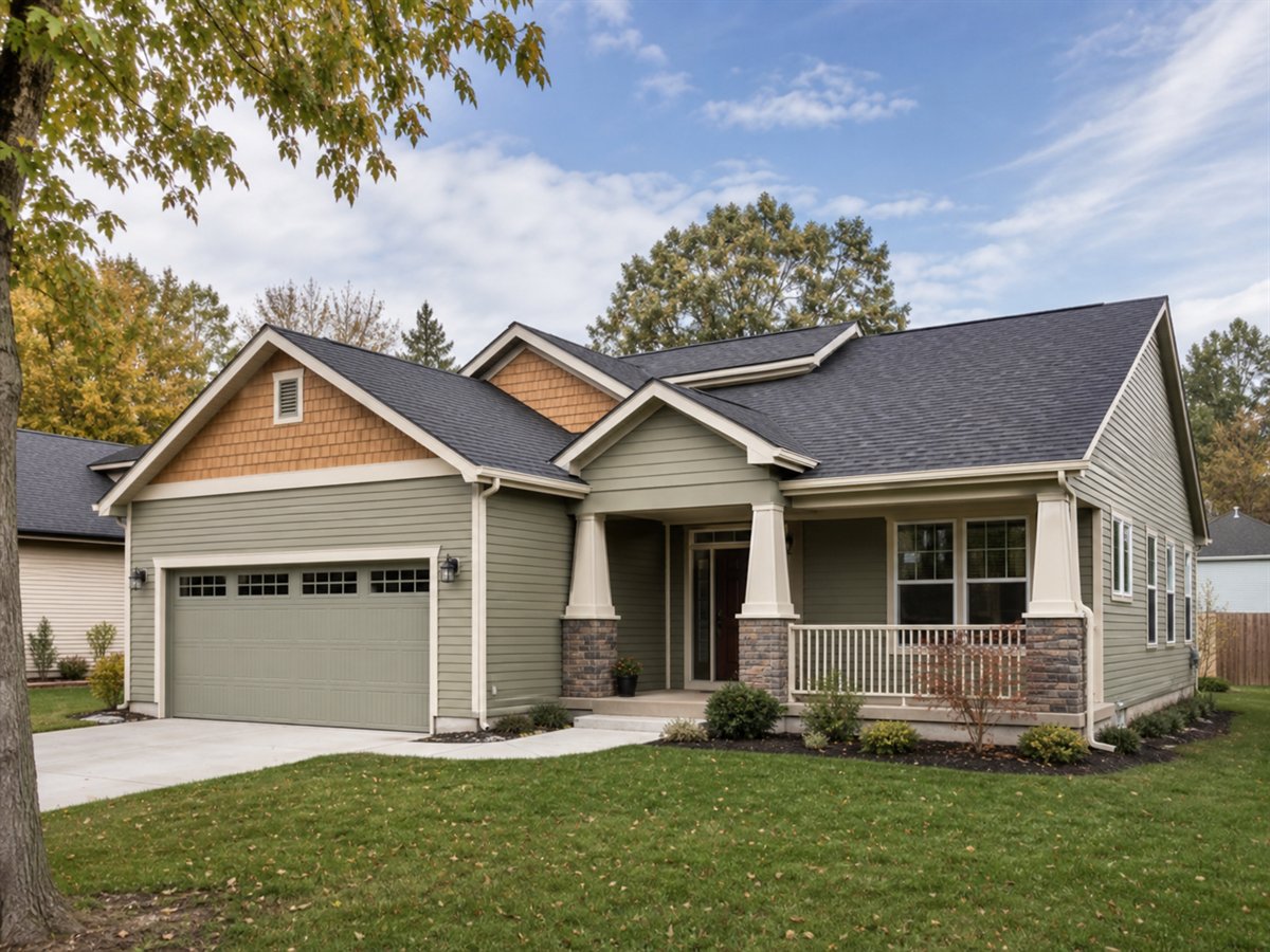 Cedar Grove Craftsman 2270, a conceptual 2270-square-foot Craftsman family home with a $445,000 construction target