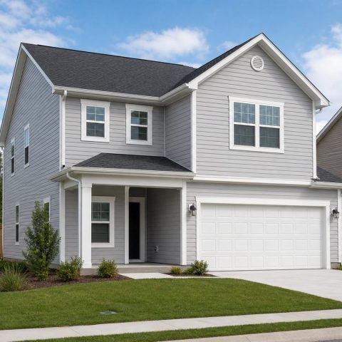 $447,500 Expanded Traditional Two-Story Family Home: 2,280-Sq.-Ft. Five-Bedroom Plan