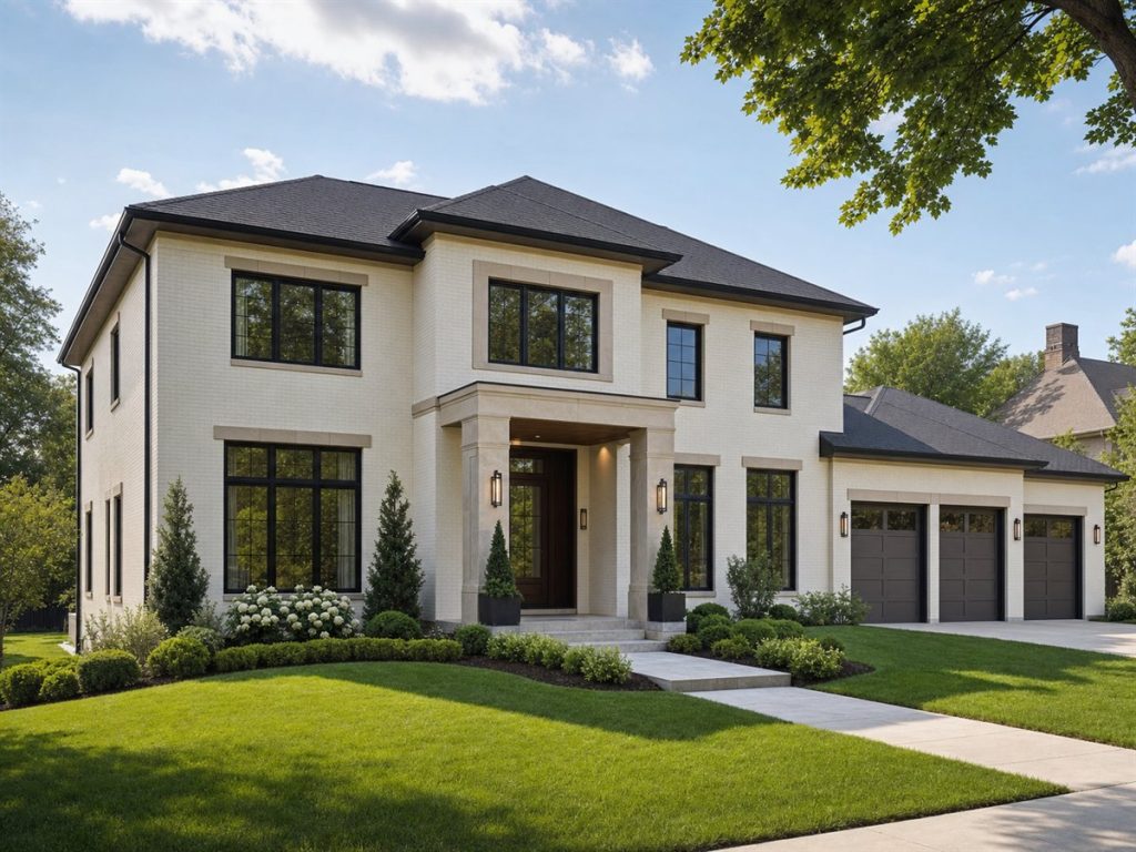 $895,000 Signature Transitional Two-Story Custom Home: 4,060-Sq.-Ft. Five-Bedroom Custom Plan