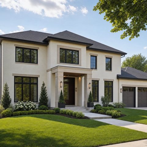 $895,000 Signature Transitional Two-Story Custom Home: 4,060-Sq.-Ft. Five-Bedroom Custom Plan