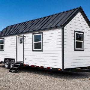 $30,200 Farmhouse Tiny House on Wheels: 310-Sq.-Ft. Model