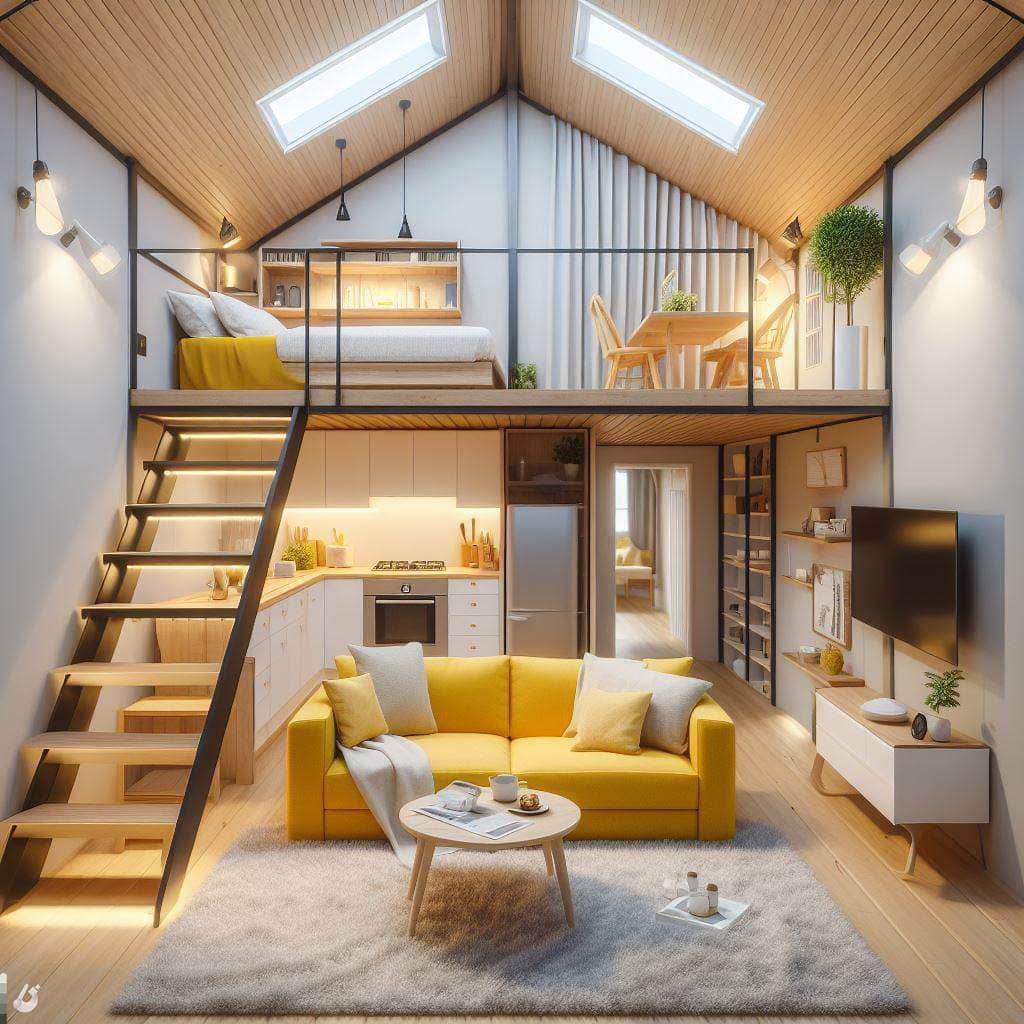 Tiny House Storage Stair Ideas