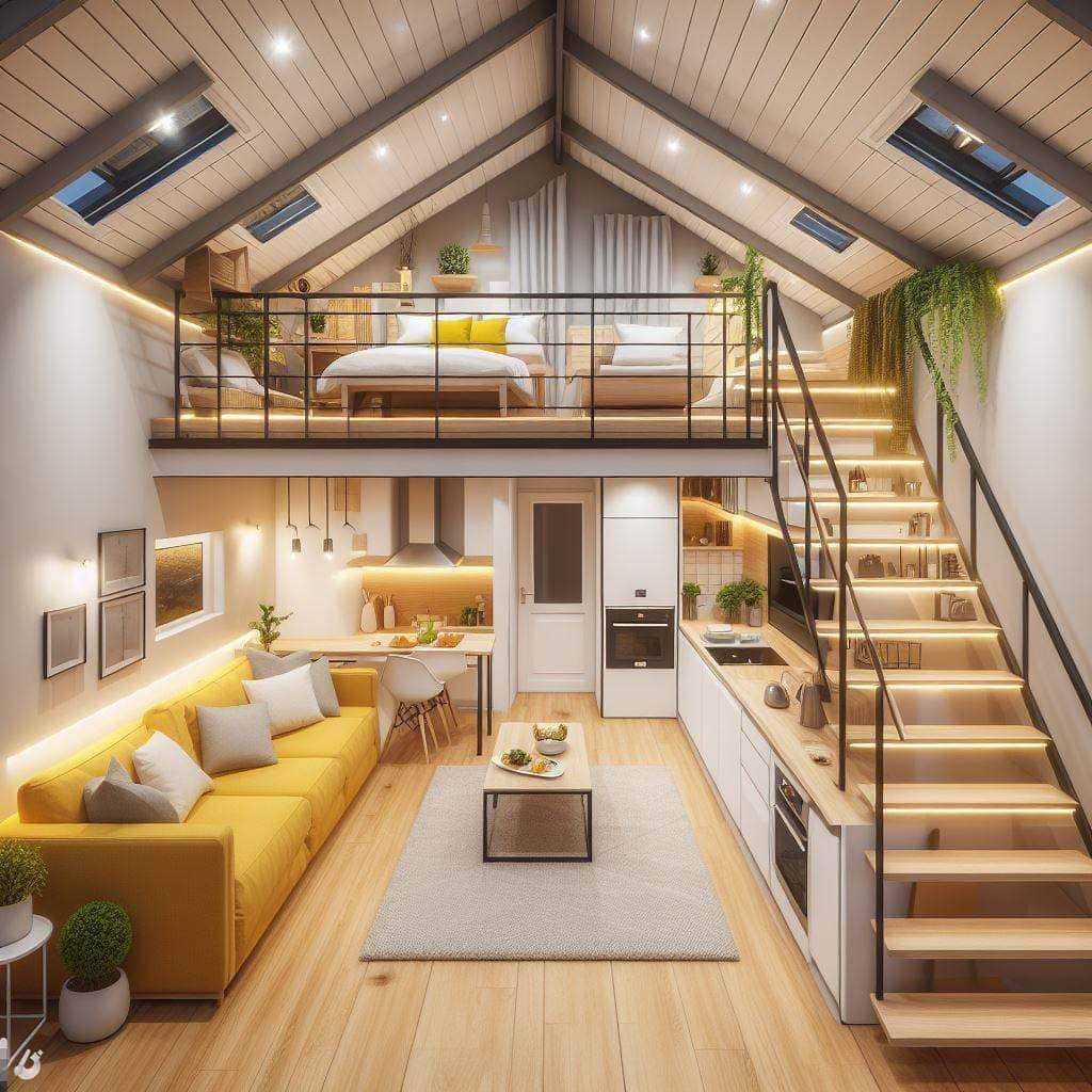 Tiny House Storage Stair Ideas