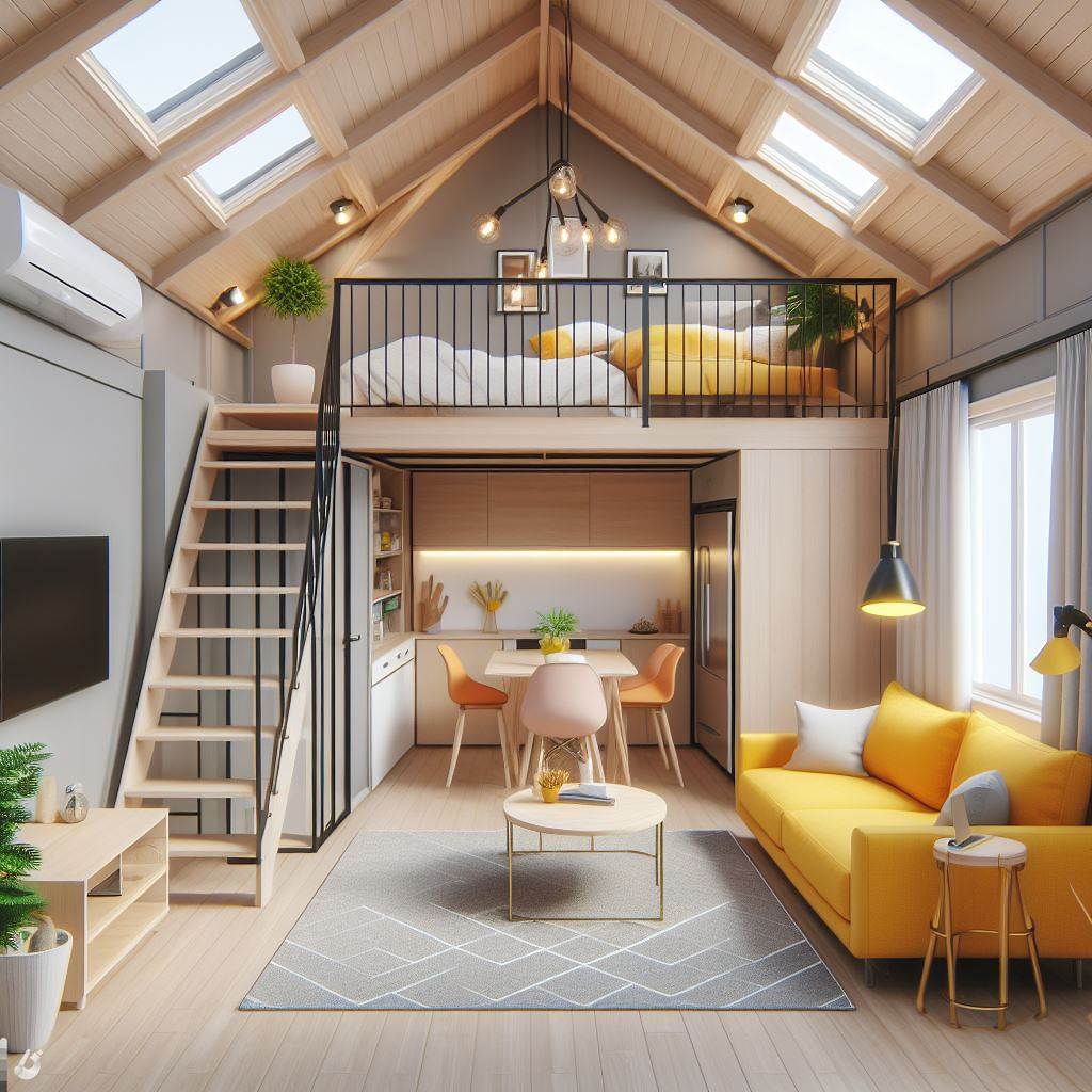 Tiny House Storage Stair Ideas