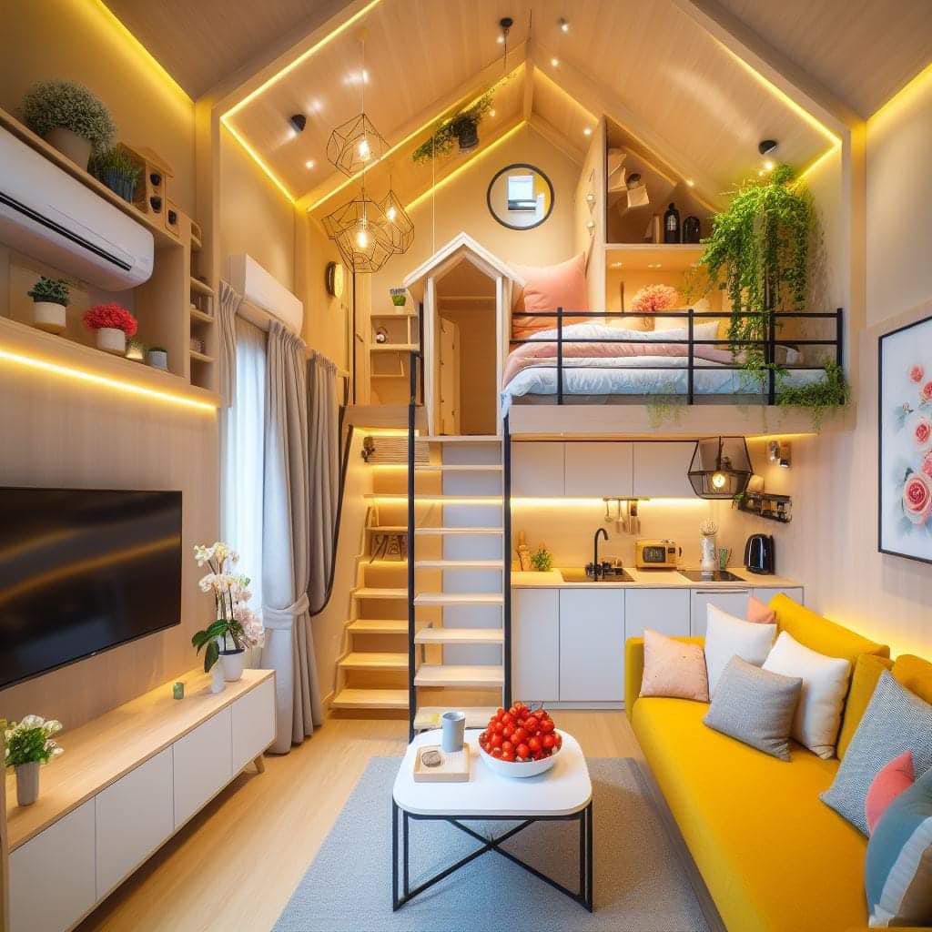 Tiny House Storage Stair Ideas