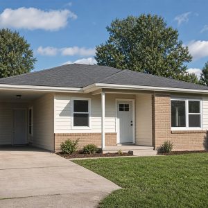 $104,625 Compact Compact Ranch Cottage: 698-Sq.-Ft. Two-Bedroom Plan