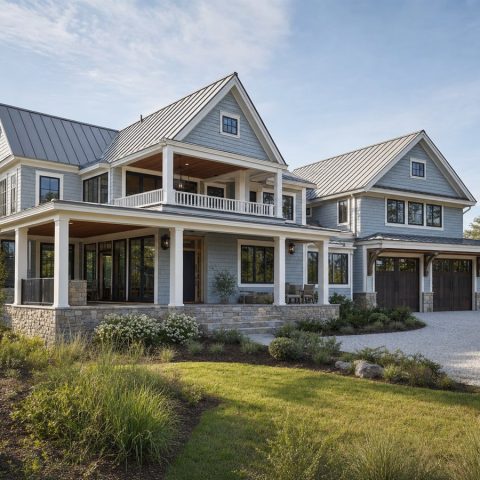 $900,000 Signature Coastal Luxury Retreat: 4,080-Sq.-Ft. Five-Bedroom Custom Plan