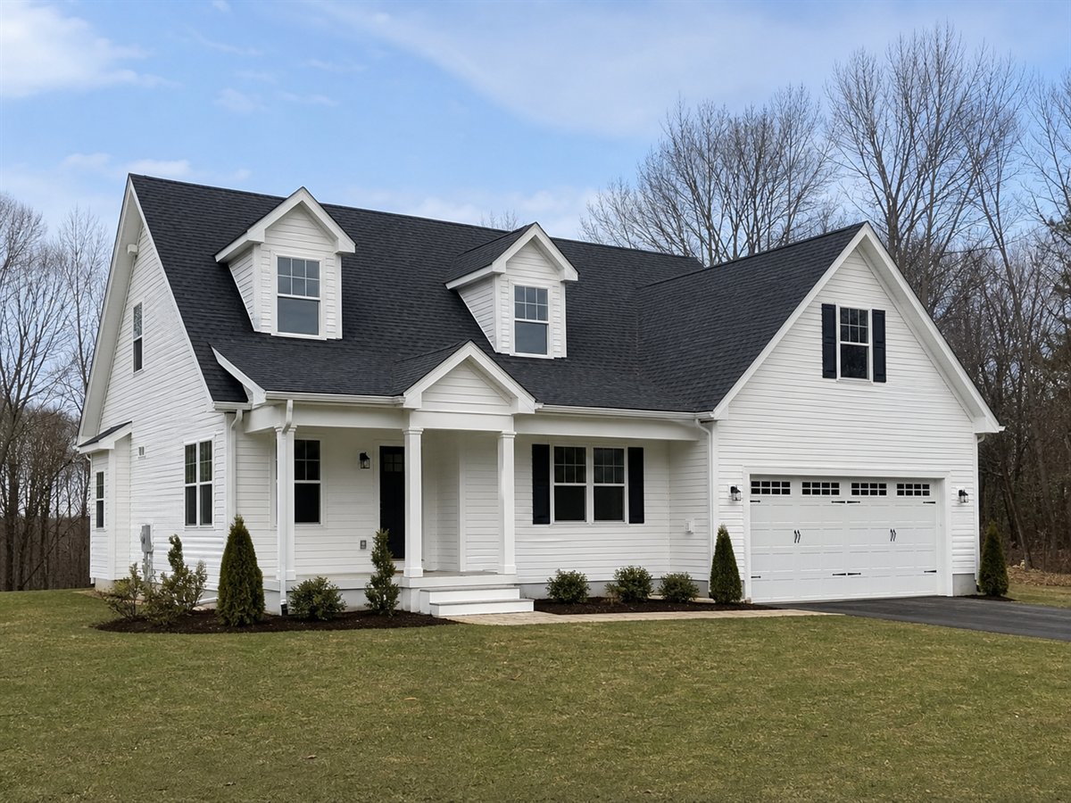 Harbor Cape 2300, a conceptual 2300-square-foot Cape Cod-inspired family home with a $452,500 construction target