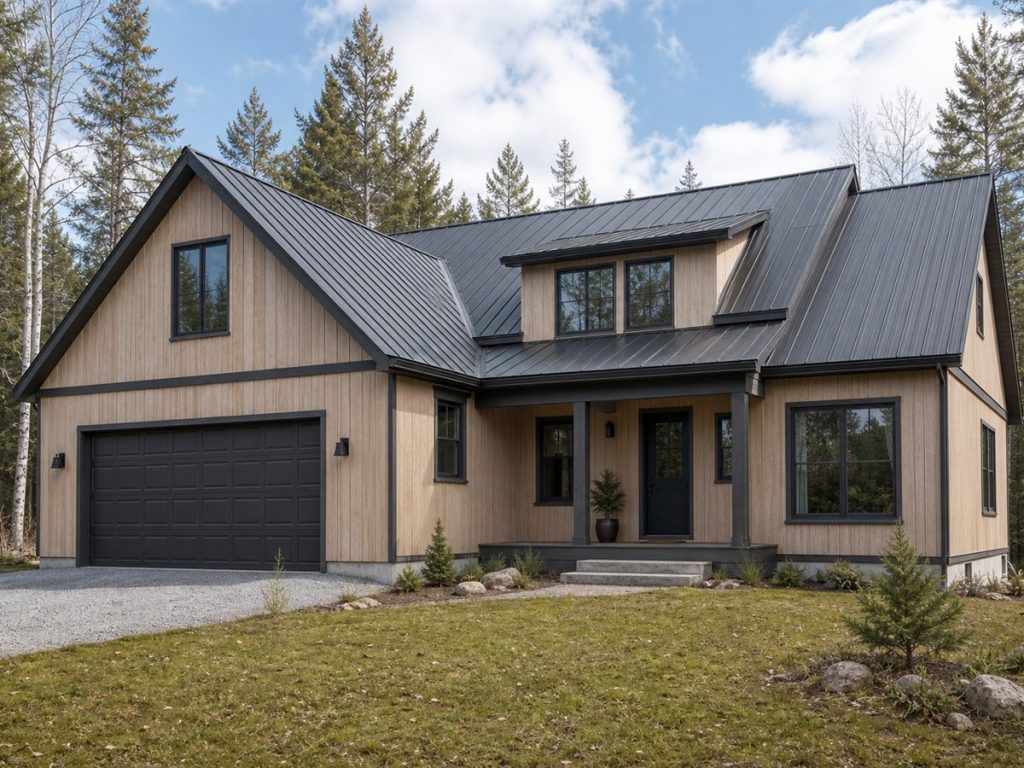 $462,500 Expanded Scandinavian-Inspired Family Home: 2,340-Sq.-Ft. Five-Bedroom Plan