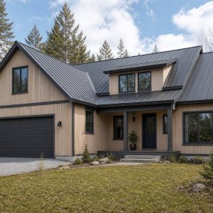 $462,500 Expanded Scandinavian-Inspired Family Home: 2,340-Sq.-Ft. Five-Bedroom Plan