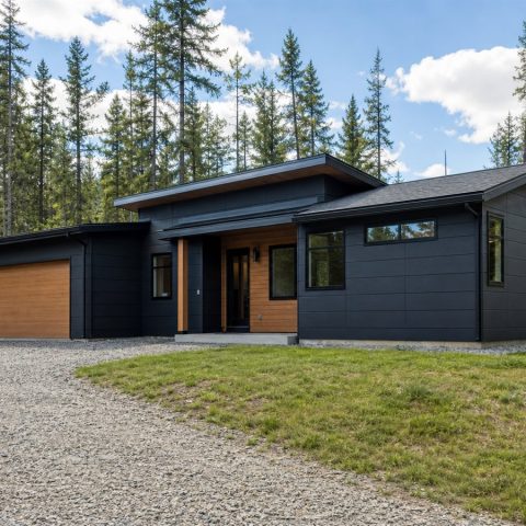 $470,000 Expanded Contemporary Family Home: 2,370-Sq.-Ft. Five-Bedroom Plan