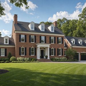 $940,000 Signature Georgian Colonial Custom Home: 4,240-Sq.-Ft. Five-Bedroom Custom Plan