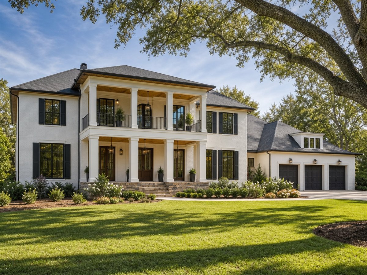 Magnolia Hall 4260, a conceptual 4260-square-foot Southern-inspired custom home with a $945,000 construction target