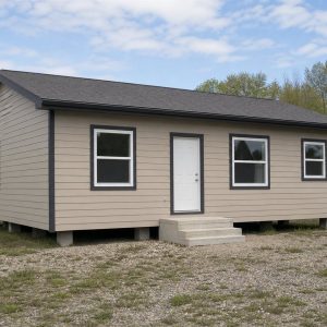 $123,000 Two-Bedroom Modular Cottage: 840-Sq.-Ft. Plan