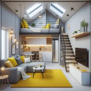 Tiny House Interior Color Ideas for an Open Layout