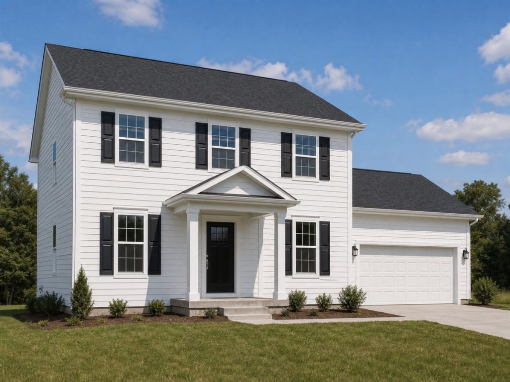 $475,000 Expanded Compact Colonial Family Home: 2,390-Sq.-Ft. Five-Bedroom Plan