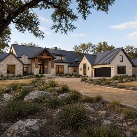 $965,000 Signature Texas Hill Country Custom Home: 4,340-Sq.-Ft. Five-Bedroom Custom Plan