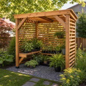 Mini Lath House Plans for Shade-Loving Plants