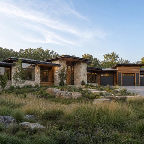 $975,000 Signature Organic Contemporary Custom Home: 4,380-Sq.-Ft. Five-Bedroom Custom Plan