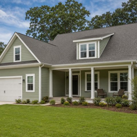 $490,000 Expanded Southern-Inspired Family Home: 2,450-Sq.-Ft. Five-Bedroom Plan